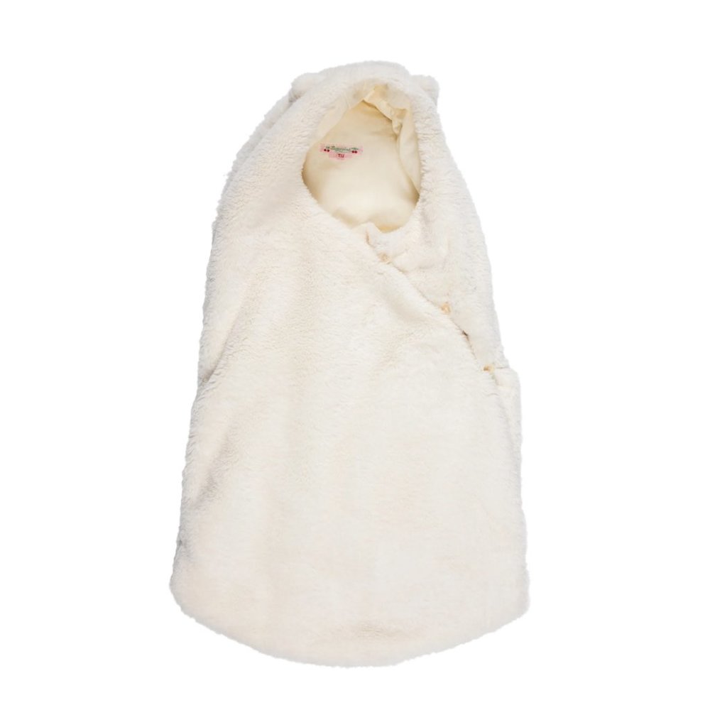 BONPOINT Girls' Bear Fur One-Piece